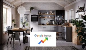 Latest Google Search Trends For Kitchen, Bedroom & Bathroom Retailers | Lead Wolf